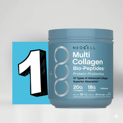 NeoCell Multi-Colageno Peptides | Piel Firme, Cabello Fuerte y Articulaciones