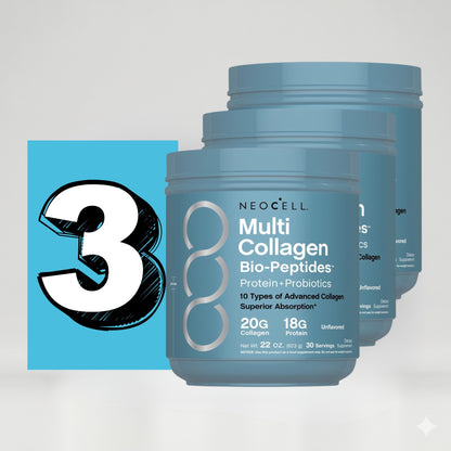NeoCell Multi-Colageno Peptides | Piel Firme, Cabello Fuerte y Articulaciones