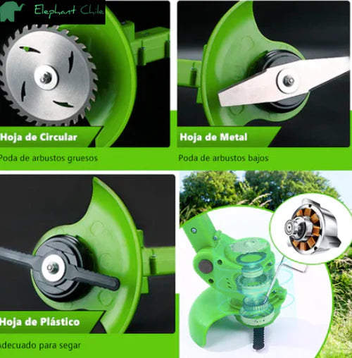 MasterBlade® Guadañadora Inalámbrica con 2 Baterías