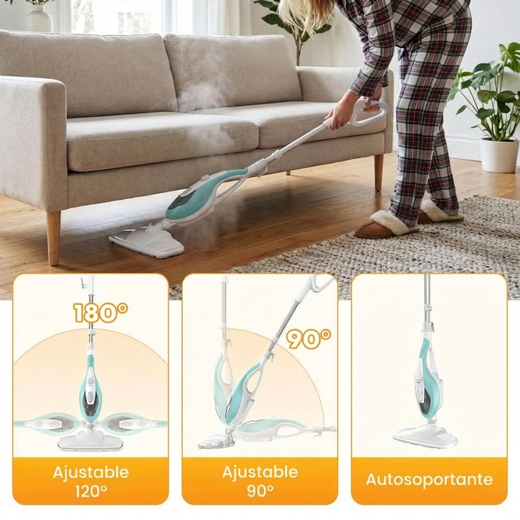 Mopa Multifuncional – Limpieza Profunda y Sin Esfuerzo en Todo Tipo de Pisos
