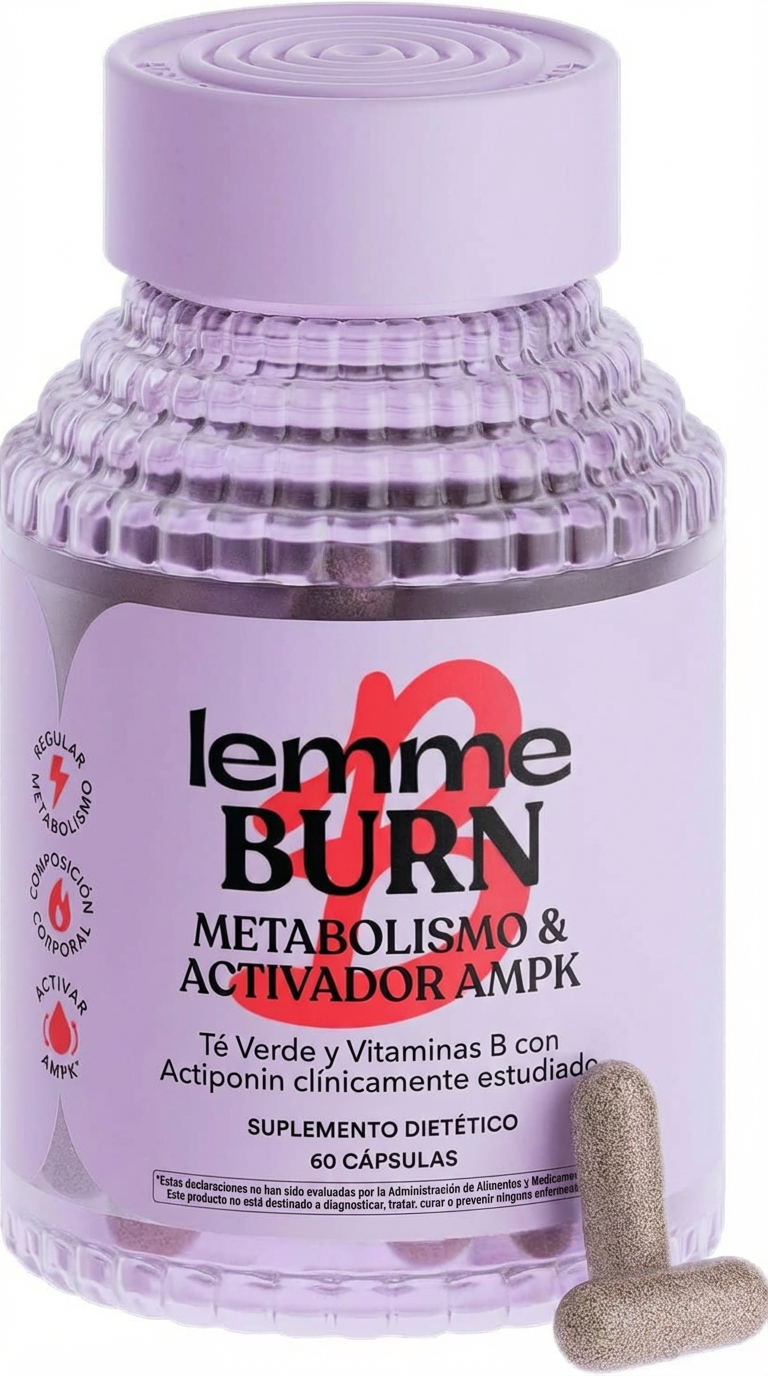 Lemme Burn - Apoyo al Metabolismo y Reducción de Grasa Abdominal