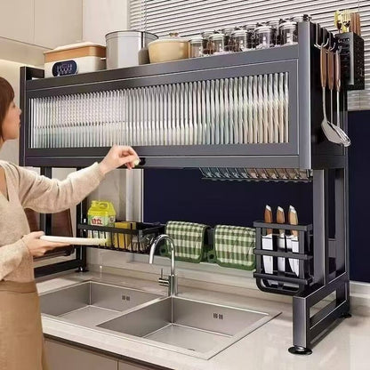 Estante de Cocina 2 en 1 | Escurridor 2 Niveles